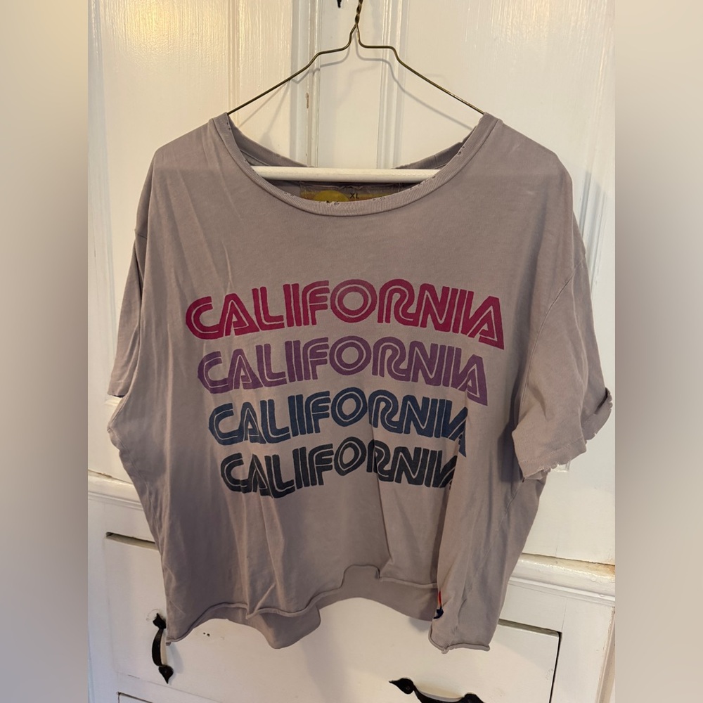 Aviator Nation Boyfriend California graphic tee
